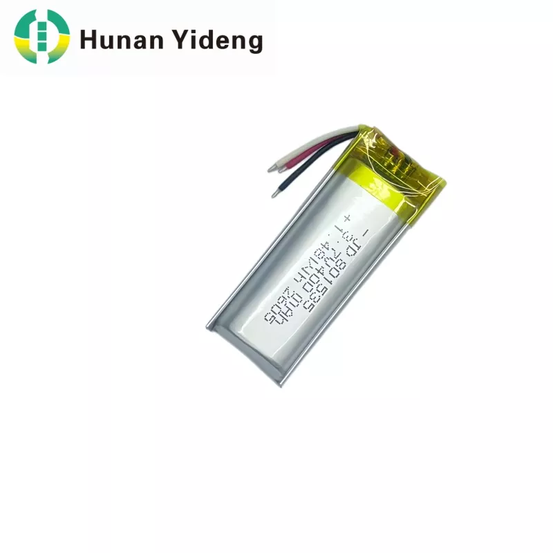 3,7 V 600 mAh 801535 lame liitiumpolümeerist laetav lipoaku