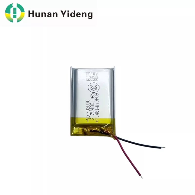 400 mAh liitiumioonprismaatiline aku meditsiiniseadmetele ning lampidele ja laternatele