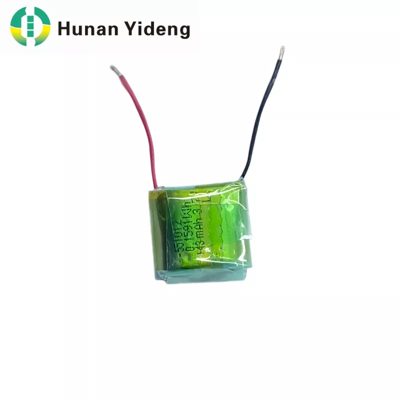 551012 3,7 V 43mah elektrilised mänguasjad Li polümeeraku